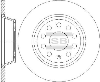 Hi-Q SD5414 - Discofreno autozon.pro