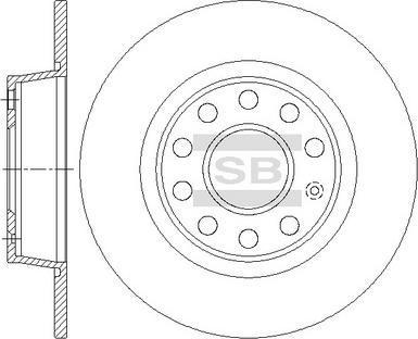 Hi-Q SD5411 - Discofreno autozon.pro