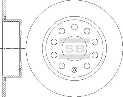 Hi-Q SD5413 - Discofreno autozon.pro