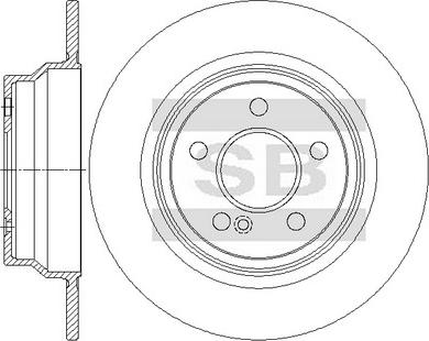 Hi-Q SD5424 - Discofreno autozon.pro