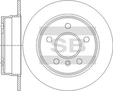 Hi-Q SD5425 - Discofreno autozon.pro