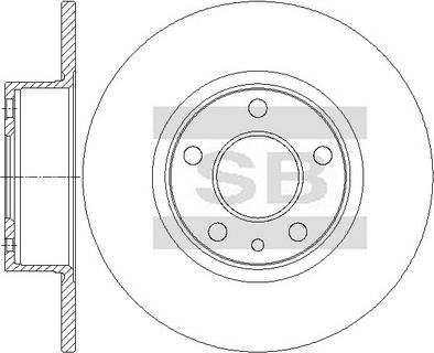 Hi-Q SD5539 - Discofreno autozon.pro