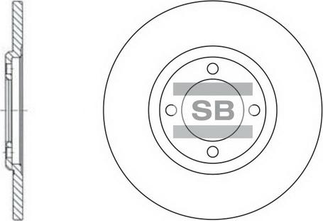 Hi-Q SD5104 - Discofreno autozon.pro