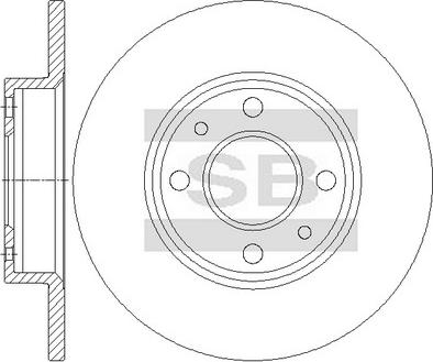 Hi-Q SD5341 - Discofreno autozon.pro