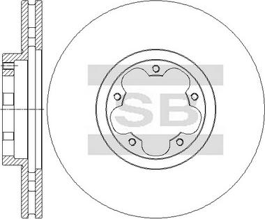 Hi-Q SD5311 - Discofreno autozon.pro