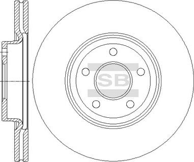 Hi-Q SD5313 - Discofreno autozon.pro