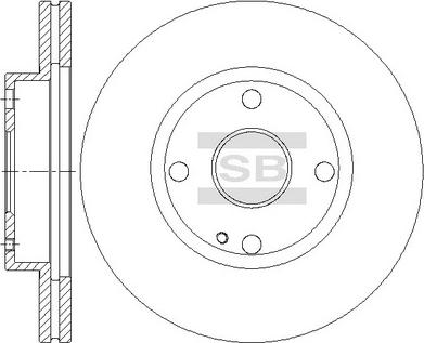 Hi-Q SD5334 - Discofreno autozon.pro