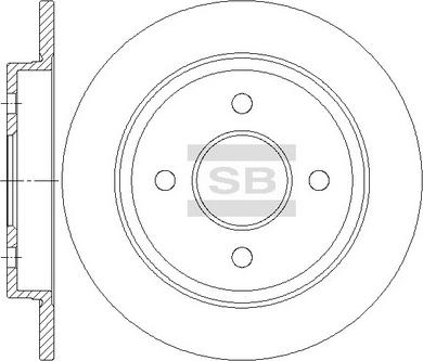 Hi-Q SD5338 - Discofreno autozon.pro