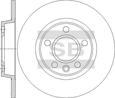 Hi-Q SD5713 - Discofreno autozon.pro