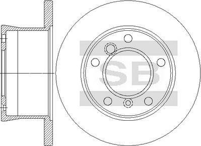 Hi-Q SD5712 - Discofreno autozon.pro