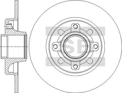 Hi-Q SD6009 - Discofreno autozon.pro