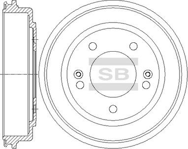 Hi-Q SD1097 - Tamburo freno autozon.pro