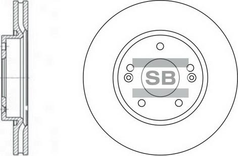 Hi-Q SD1036 - Discofreno autozon.pro