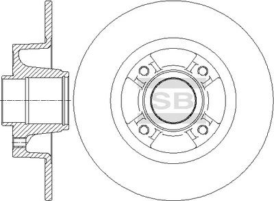 Hi-Q SD3064 - Discofreno autozon.pro