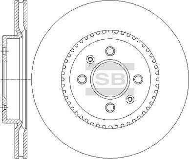 Hi-Q SD2043 - Discofreno autozon.pro