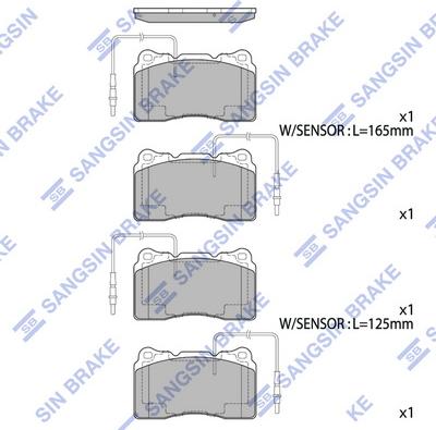 Hi-Q SP4145B - Kit pastiglie freno, Freno a disco autozon.pro