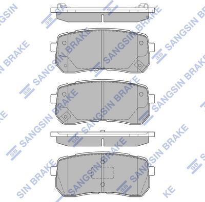 Hi-Q SP1192 - Kit pastiglie freno, Freno a disco autozon.pro