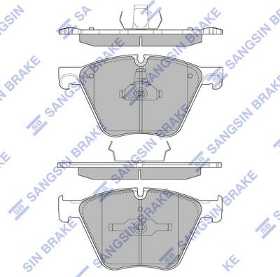 Hi-Q SP2395 - Kit pastiglie freno, Freno a disco autozon.pro