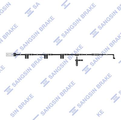 Hi-Q SWS1407 - Contatto segnalazione, Usura past. freno / mat. d'attrito autozon.pro