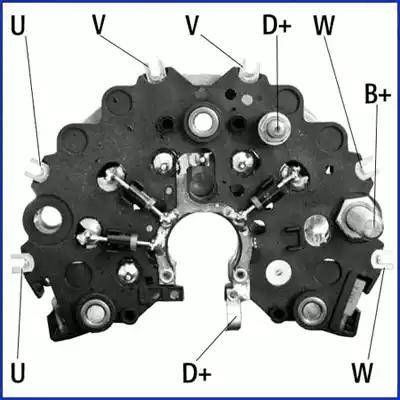 Hitachi 139491 - Raddrizzatore, Alternatore autozon.pro