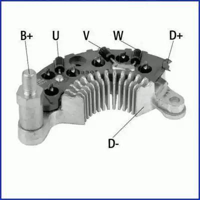 Hitachi 139576 - Raddrizzatore, Alternatore autozon.pro