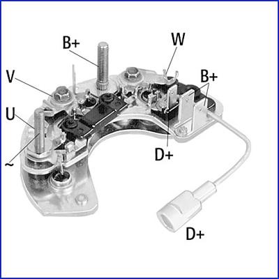 Hitachi 139620 - Raddrizzatore, Alternatore autozon.pro