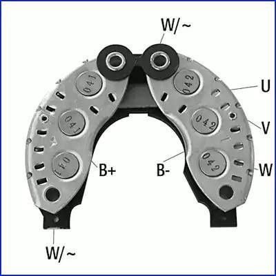 Hitachi 139674 - Raddrizzatore, Alternatore autozon.pro