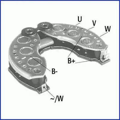 Hitachi 139670 - Raddrizzatore, Alternatore autozon.pro