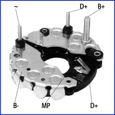 Hitachi 139149 - Raddrizzatore, Alternatore autozon.pro