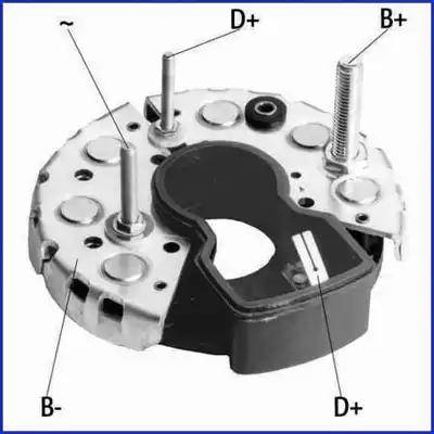 Hitachi 139128 - Raddrizzatore, Alternatore autozon.pro