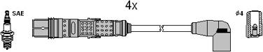 Hitachi 134961 - Kit cavi accensione autozon.pro