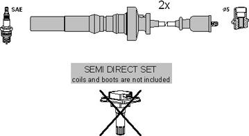 Hitachi 134619 - Kit cavi accensione autozon.pro