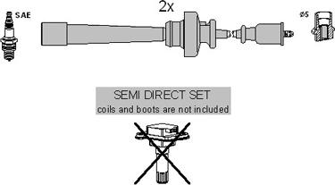 Hitachi 134613 - Kit cavi accensione autozon.pro