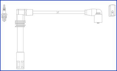 Hitachi 134803 - Kit cavi accensione autozon.pro