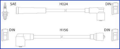 Hitachi 134230 - Kit cavi accensione autozon.pro