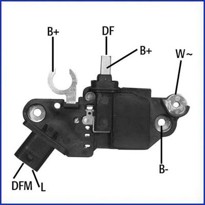 Hitachi 130595 - Regolatore alternatore autozon.pro