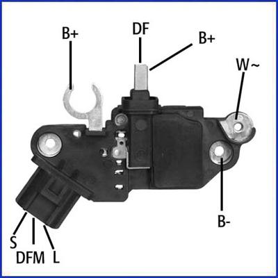 Hitachi 130591 - Regolatore alternatore autozon.pro