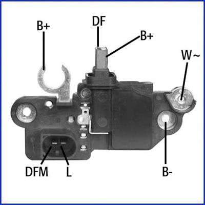 Hitachi 130570 - Regolatore alternatore autozon.pro