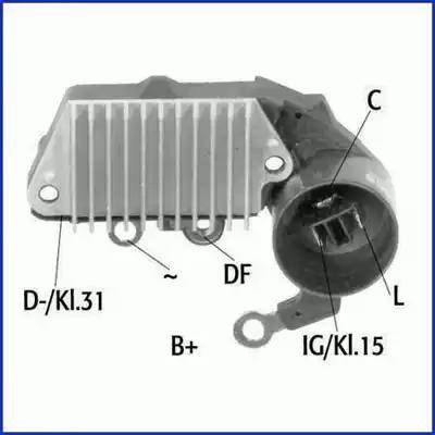 Hitachi 132945 - Regolatore alternatore autozon.pro