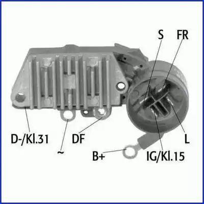 Hitachi 132941 - Regolatore alternatore autozon.pro