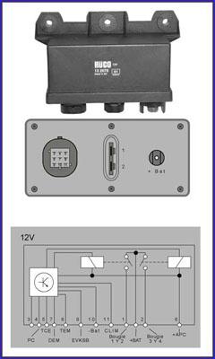 Hitachi 132075 - Relè, Sistema di preriscaldamento autozon.pro