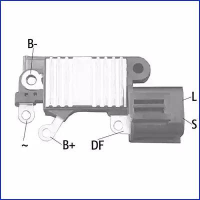 Hitachi 132854 - Regolatore alternatore autozon.pro