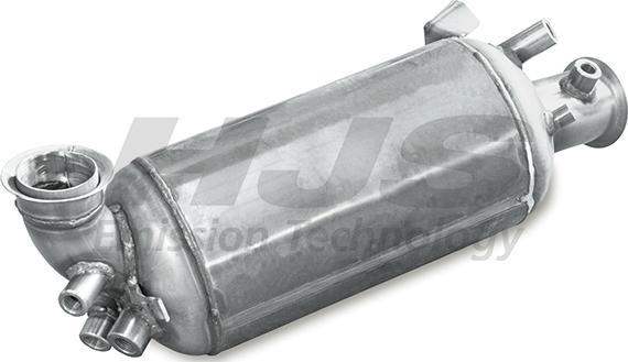 HJS 93 11 5023 - Filtro antiparticolato / particellare, Impianto gas scarico autozon.pro