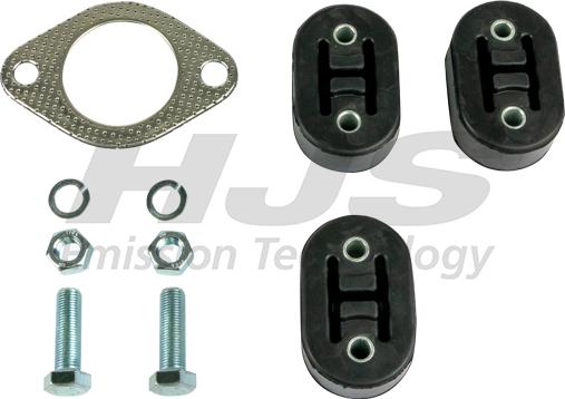 HJS 82 49 8394 - Kit montaggio, Imp. gas scarico autozon.pro