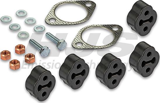 HJS 82 44 7553 - Kit montaggio, Imp. gas scarico autozon.pro