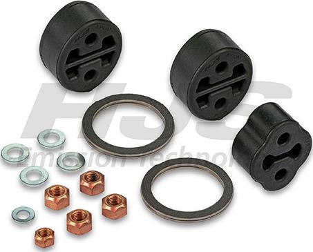 HJS 82 44 7659 - Kit montaggio, Imp. gas scarico autozon.pro