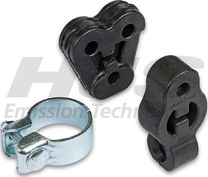 HJS 82 45 9003 - Kit montaggio, Silenziatore autozon.pro