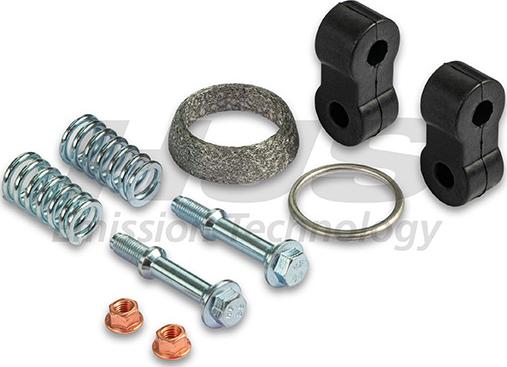 HJS 82 14 9093 - Kit montaggio, Silenziatore autozon.pro