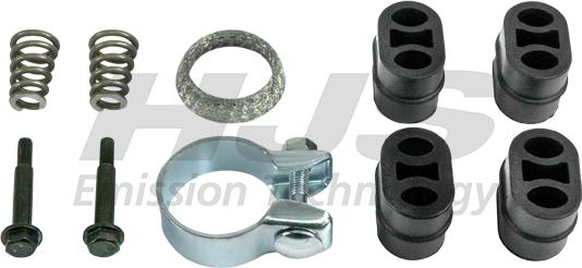 HJS 82 14 3382 - Kit montaggio, Silenziatore autozon.pro