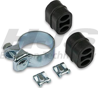 HJS 82 14 2781 - Kit montaggio, Silenziatore autozon.pro